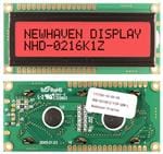 NHD-0216K1Z-FSR-GBW-L参考图片